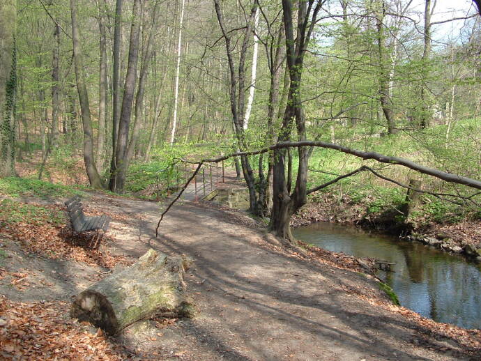  En partant de la station du chemin de fer à voie étroite \